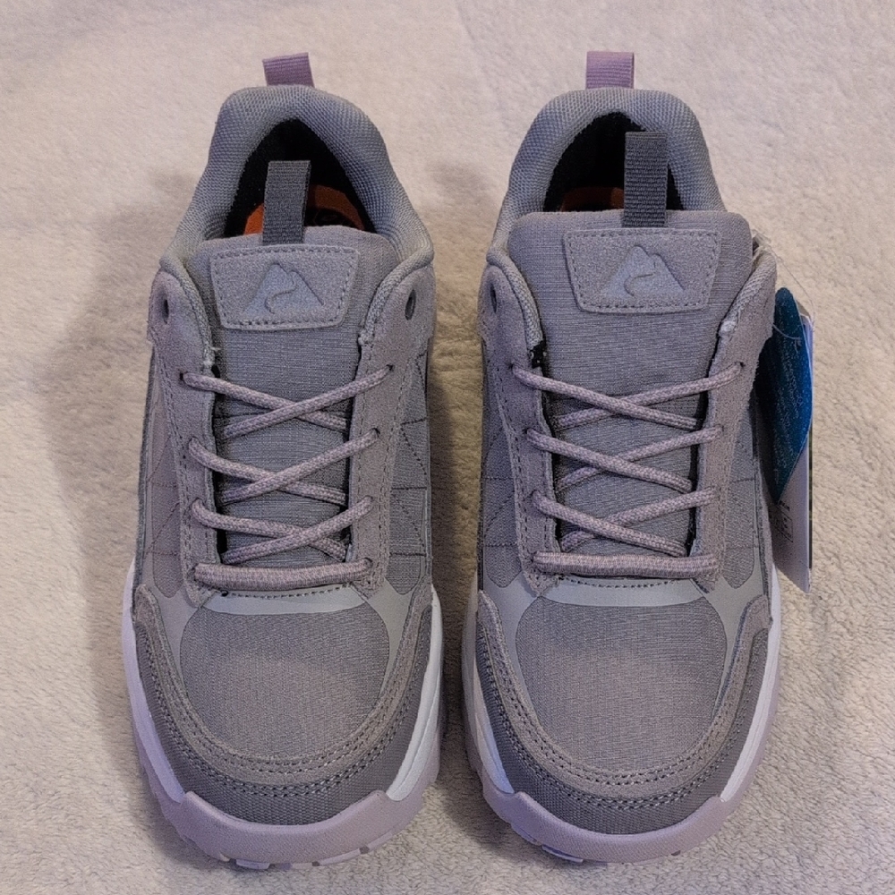 NIB Ozark Trail WOT WP Rugged Waterproof Hike Low 6 Grey